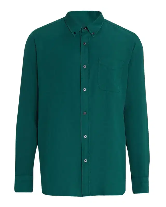 Tom Ford Men's Cotton and Cashmere Pocket Sport Shirt