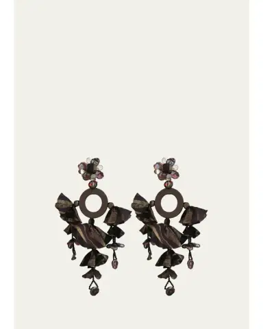 RANJANA KHAN The Veloria Cluster Earrings | Thumbnail 2