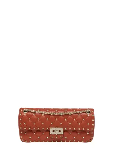 Valentino Garavani Quilted Rockstud Leather Shoulder Bag | Thumbnail 1
