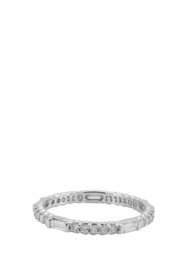 Paul Morelli Pinpoint 18k White Gold Baguette Diamond Ring | Thumbnail 1 Paul Morelli Pinpoint 18k White Gold Baguette Diamond Ring | Thumbnail 1