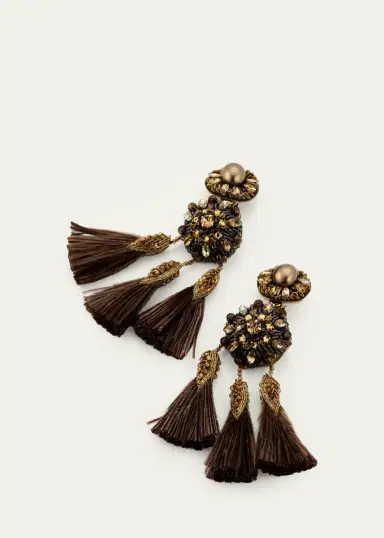 RANJANA KHAN Phoenix Statement Earrings | Thumbnail 3