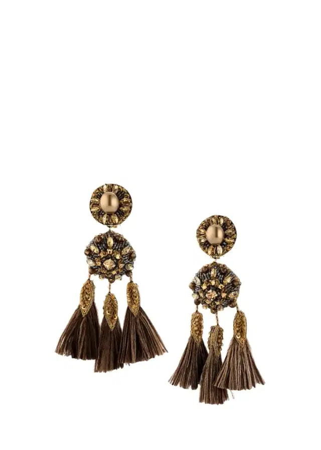 RANJANA KHAN Phoenix Statement Earrings