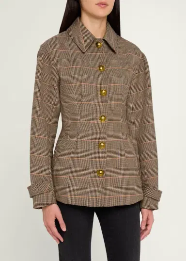 Veronica Beard Severine Plaid Jacket | Thumbnail 4 Veronica Beard Severine Plaid Jacket | Thumbnail 4