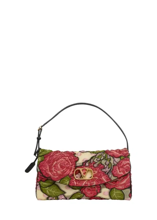 Valentino Garavani Small Floral Jacquard Shoulder Bag