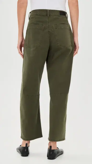 DL1961 Bilie Easy Barrel Petite High Rise Ankle Pants | Thumbnail 3