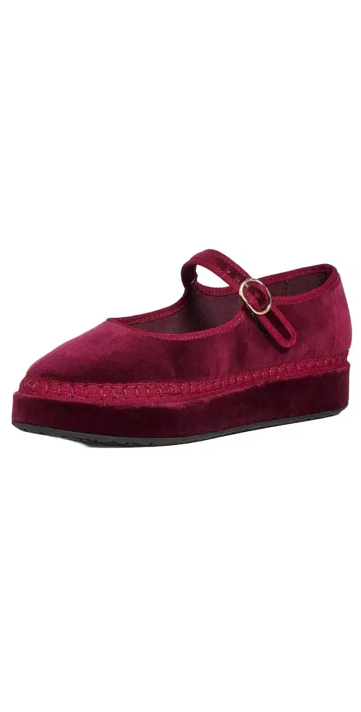 Flabelus Double Lucrecia Mary Jane Flats