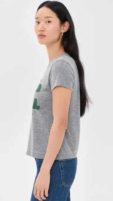 Sunny Somewhere Shop Local Femme Crew Tee Heather Grey S | Thumbnail 4 Sunny Somewhere Shop Local Femme Crew Tee Heather Grey S | Thumbnail 4