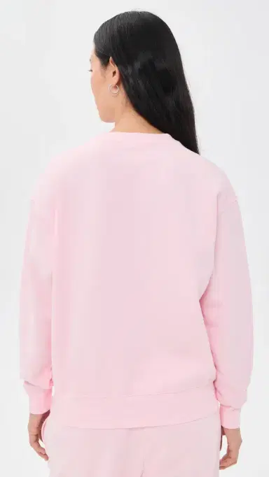 Hommegirls x Fruit of The Loom Crew Neck Sweatshirt Baby Pink | Thumbnail 3