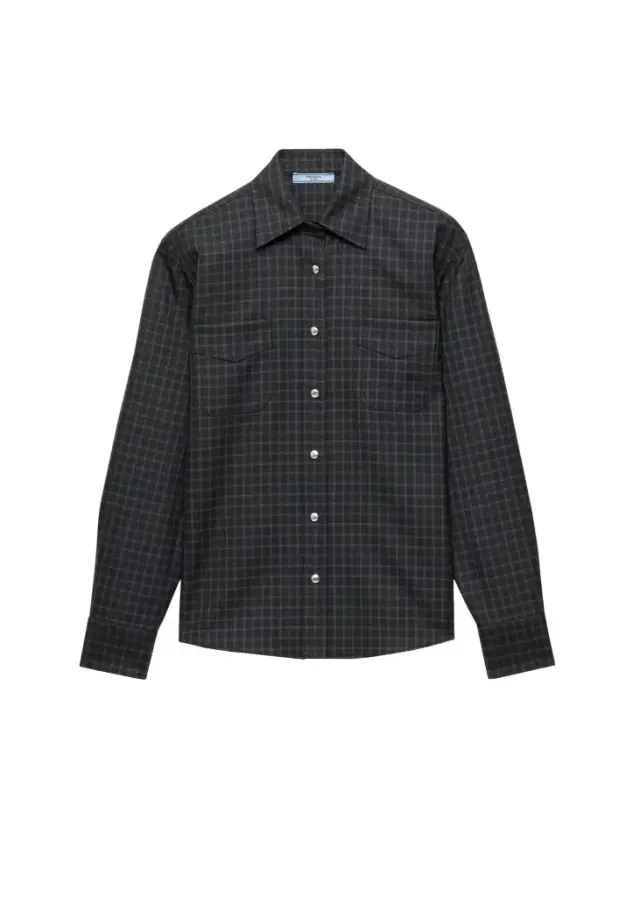 Prada Checked Wool-Blend Shirt