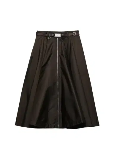 Prada Belted A-Line Skirt | Thumbnail 1