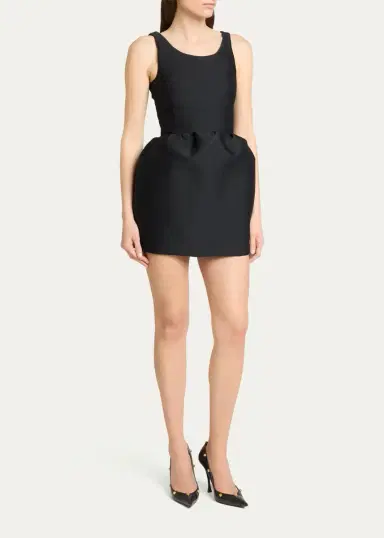 Balenciaga Bell Sleeveless Mini Dress | Thumbnail 4