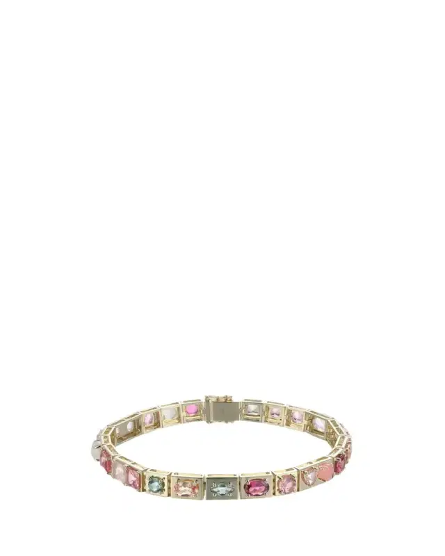 Type Jewelry LEGGO Pink Multi-Stone Bracelet