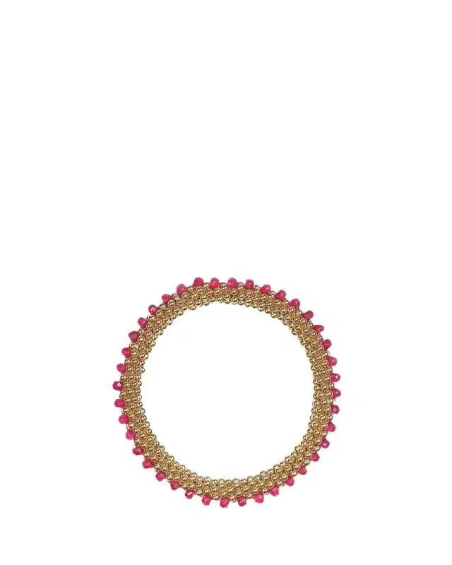 Meredith Frederick Crissie 14K Yellow Gold & Ruby Bracelet