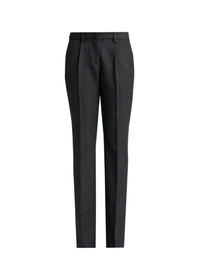 Balenciaga Micro-Houndstooth Wool-Blend Slim-Fit Pants