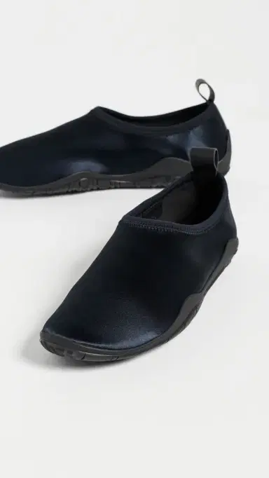 Jil Sander Elbe Satin Slip On Flats Ink | Thumbnail 5 Jil Sander Elbe Satin Slip On Flats Ink | Thumbnail 5