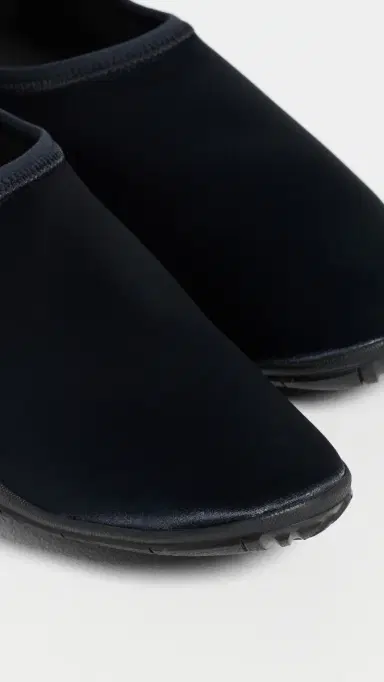 Jil Sander Elbe Satin Slip On Flats Ink | Thumbnail 6 Jil Sander Elbe Satin Slip On Flats Ink | Thumbnail 6