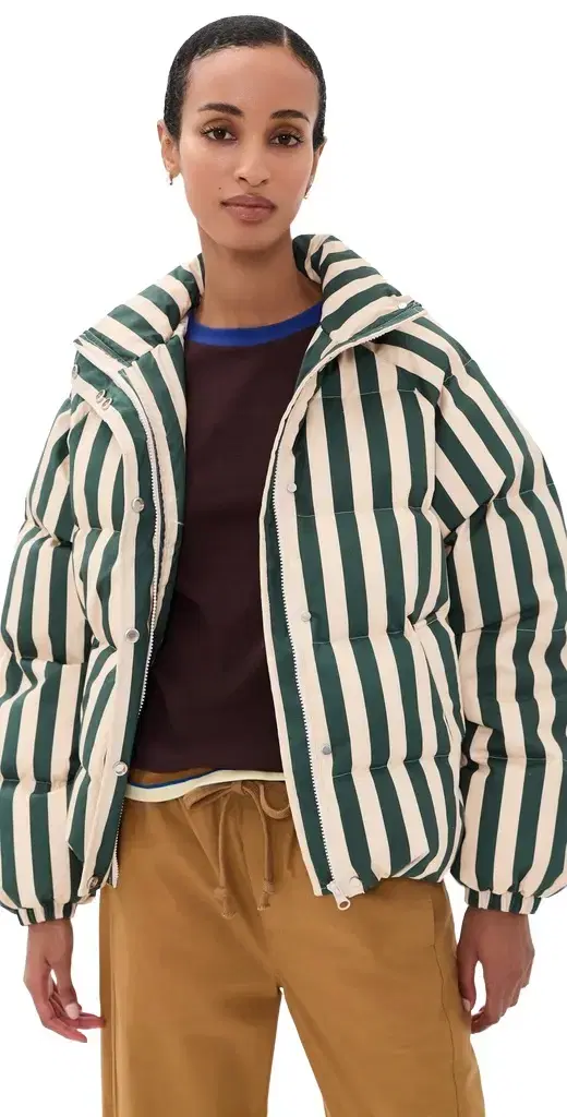 The Tiny Big Sister Striped Short Jacket