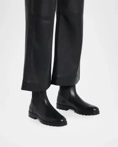Santoni Leather Chelsea Boots | Thumbnail 2 Santoni Leather Chelsea Boots | Thumbnail 2