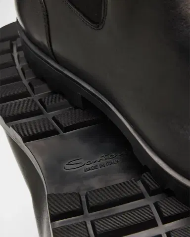 Santoni Leather Chelsea Boots | Thumbnail 5 Santoni Leather Chelsea Boots | Thumbnail 5