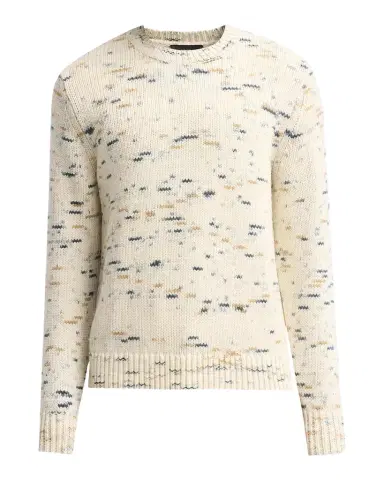 Vince Men's Wool Super Space Dye Crewneck Sweater | Thumbnail 1 Vince Men's Wool Super Space Dye Crewneck Sweater | Thumbnail 1