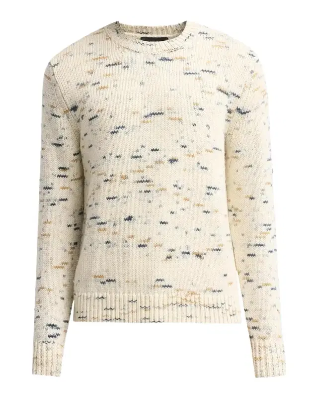 Vince Men's Wool Super Space Dye Crewneck Sweater