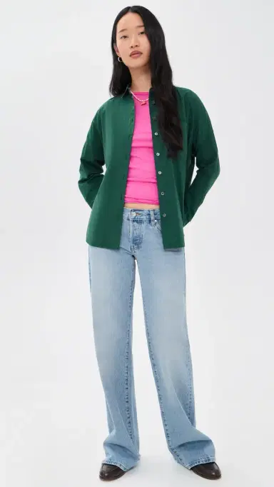 Alex Mill Jo Poplin Button Down Shirt | Thumbnail 5 Alex Mill Jo Poplin Button Down Shirt | Thumbnail 5