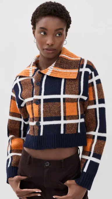 Aligne Carmen Cardigan Check | Thumbnail 2