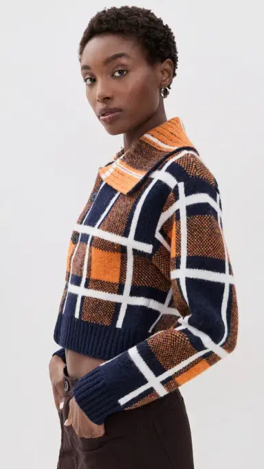 Aligne Carmen Cardigan Check | Thumbnail 4