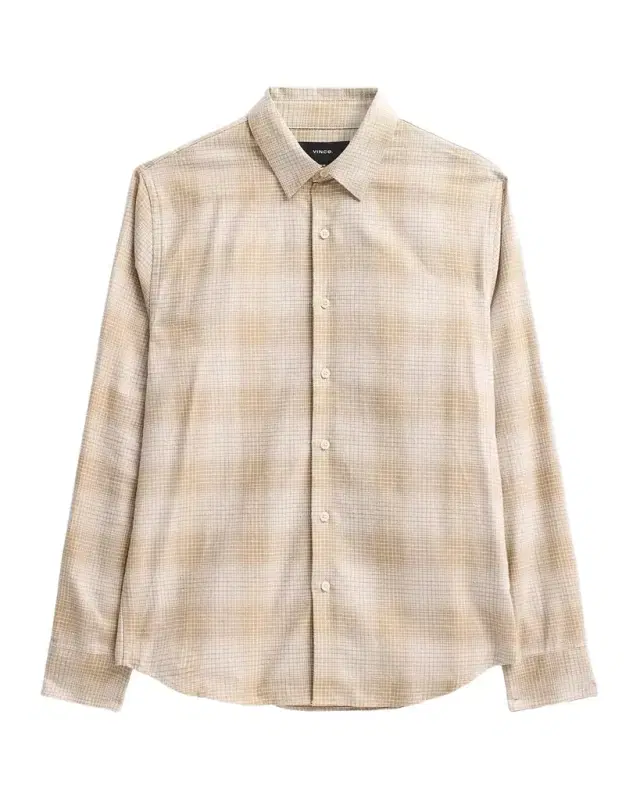 Vince Men's Ballow Cotton Plaid Button-Down Shirt