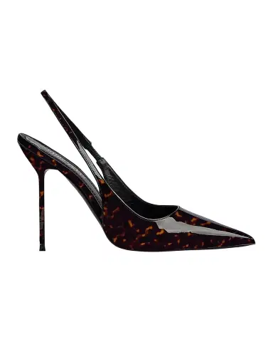 Paris Texas 105mm Lidia Cork Slingback Pumps | Thumbnail 2