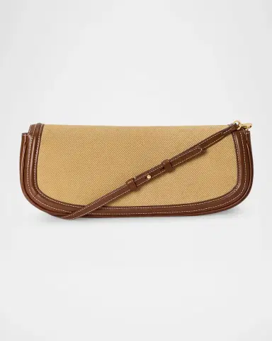 Polo Ralph Lauren Bellport Suede Long-Flap Clutch Bag | Thumbnail 6