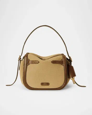 Polo Ralph Lauren Polo ID Suede & Leather Mini Satchel Bag | Thumbnail 7