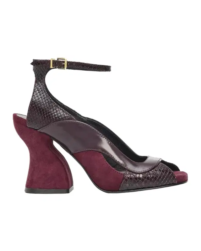 Zimmermann Marvi 75MM Leather Sandals