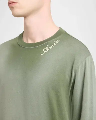 AMIRI Logo-Embroidered Cotton T-Shirt | Thumbnail 5