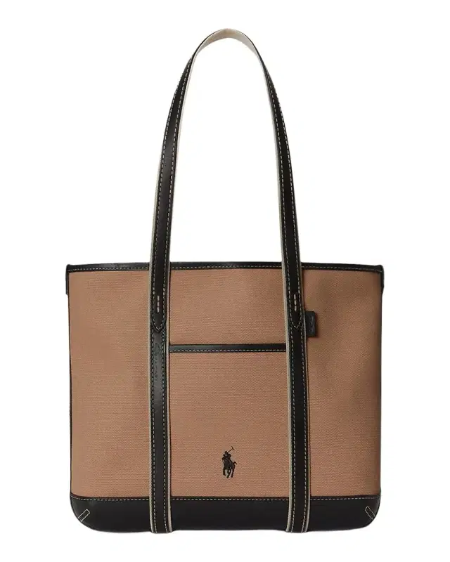 Polo Ralph Lauren Cotton Canvas Small Shopper Tote Bag