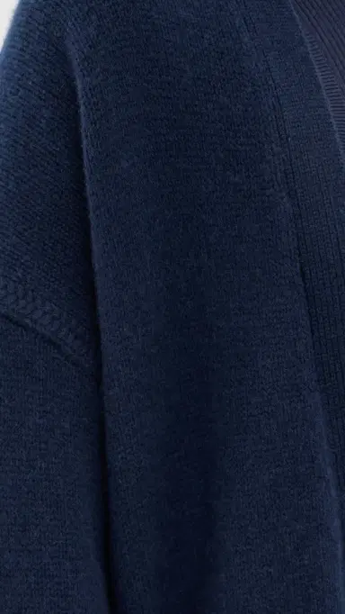 Sablyn Toma Slouchy Duster Cashmere Cardigan Midnight Navy | Thumbnail 6