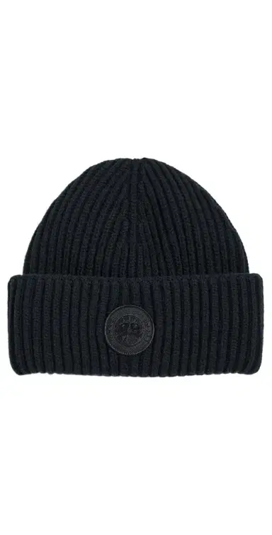 Canada Goose Cashmere Blend Double Fold Beanie Black One Size | Thumbnail 1