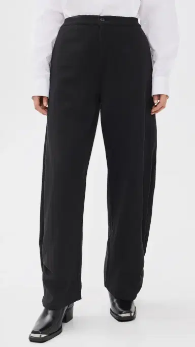 Source Unknown Ebbe Balloon Trousers Black | Thumbnail 2
