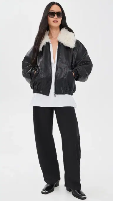 Source Unknown Ebbe Balloon Trousers Black | Thumbnail 5