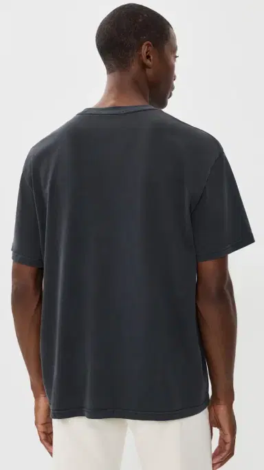 Marine Layer Relaxed Cloud 9 ueded Jersey Tee Black | Thumbnail 3