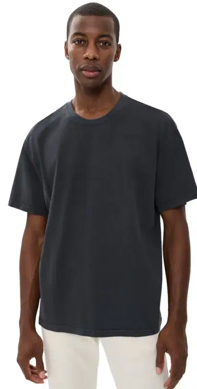 Marine Layer Relaxed Cloud 9 ueded Jersey Tee Black | Thumbnail 1