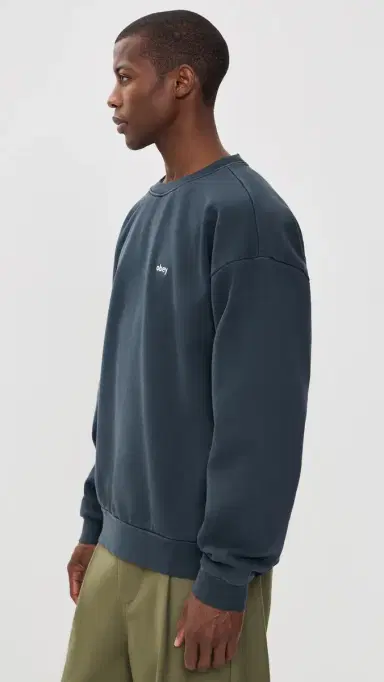 Obey Lowercase Pigment Crew Sweatshirt | Thumbnail 4 Obey Lowercase Pigment Crew Sweatshirt | Thumbnail 4