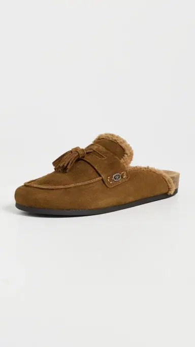 Sam Edelman Astrid Cozy 2 Mules Warm Nutmeg | Thumbnail 2