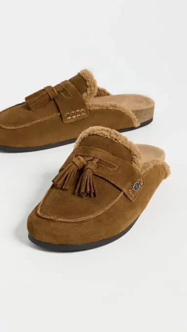 Sam Edelman Astrid Cozy 2 Mules Warm Nutmeg | Thumbnail 5