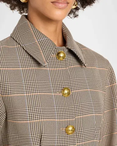 Veronica Beard Severine Plaid Jacket | Thumbnail 5 Veronica Beard Severine Plaid Jacket | Thumbnail 5