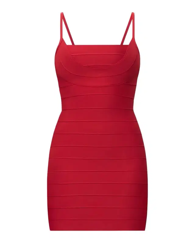Hervé Léger The Dance Floor Mini Dress
