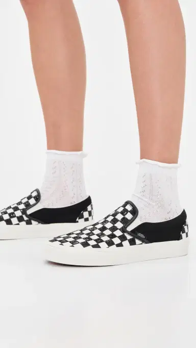 Vans Classic Slip On Sneakers Beaded Checkerboard M 7/ W 8.5 | Thumbnail 3