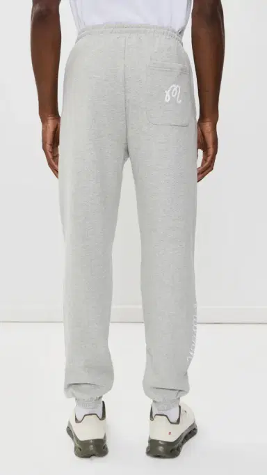 Malbon Clubhouse Sweatpants Heather Grey | Thumbnail 3 Malbon Clubhouse Sweatpants Heather Grey | Thumbnail 3