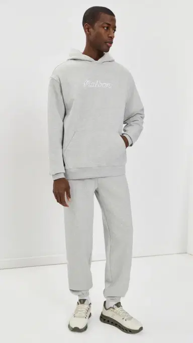 Malbon Clubhouse Sweatpants Heather Grey | Thumbnail 5 Malbon Clubhouse Sweatpants Heather Grey | Thumbnail 5