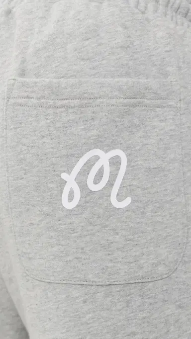 Malbon Clubhouse Sweatpants Heather Grey | Thumbnail 6 Malbon Clubhouse Sweatpants Heather Grey | Thumbnail 6